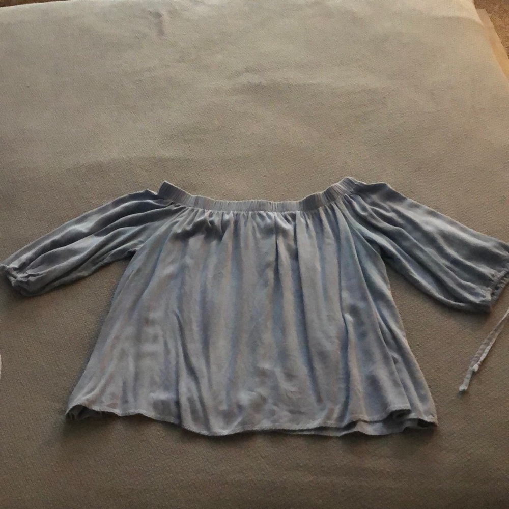 Chambray top